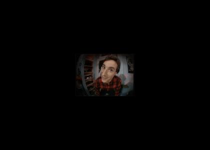 Bob Saget watches you through his peephole