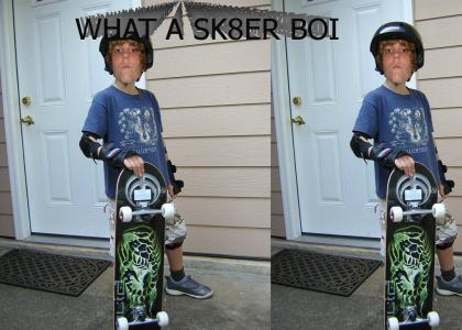 CHRIS IS A SK8ER BOI