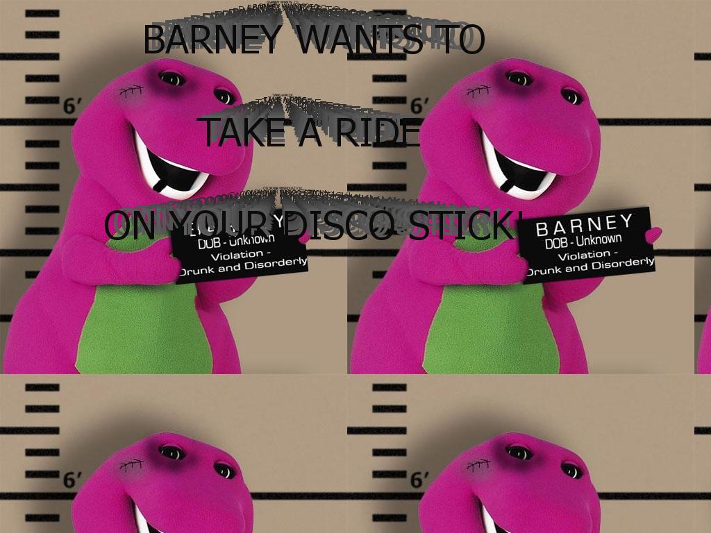 barneydiscostick