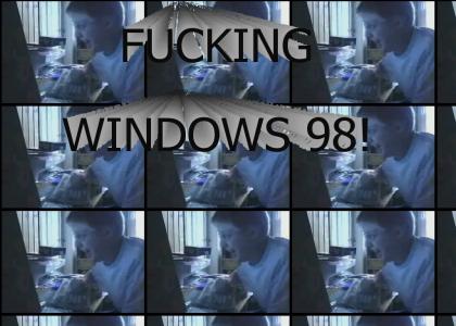 German kid hates windows!
