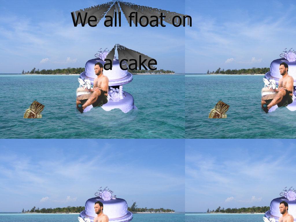 Floatonacake
