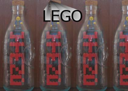 LEGO YTMND in a Bottle