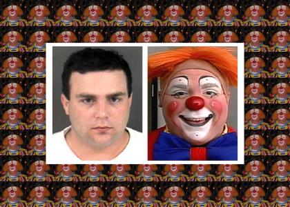 Goofy Clown Face Goes to The Looney Bin