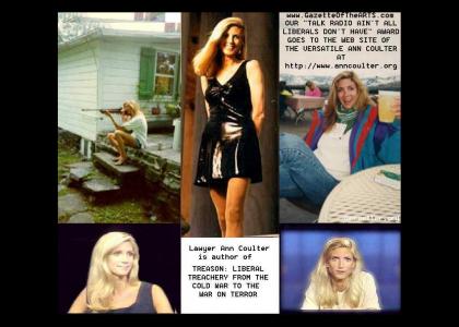 Ann Coulter is a redneck woman