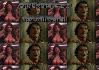 Ahnold singin about Mars