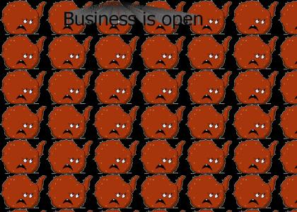 Meatwad is open for business