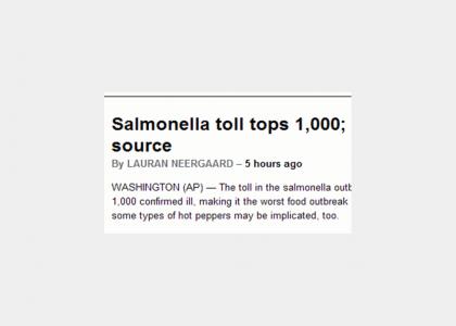 Salmonella Outbreak Source Found