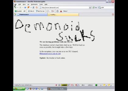 Demonoid goes down