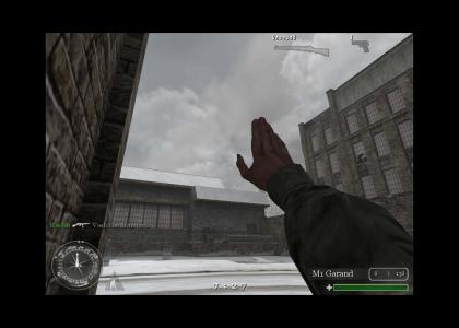 Secret Nazi first person shooter  (AKA Call of Duty)