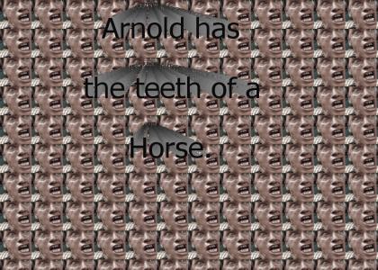 Arnold's Creepy Face