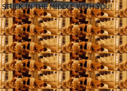Stuck in the middle with you