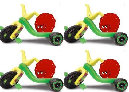 Meatwad on his big wheels, remix!!!