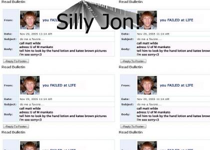 MySpace suicide for Jon Michels?