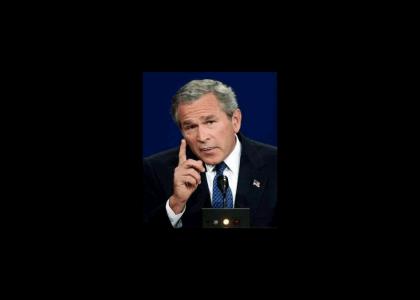 Bush does an impression