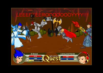 Leroy Jenkins in.... Adventure Quest?