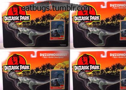 Duzophosaurus w/ duzi STRIKE AXE spray!! - eatbugs.tumblr.com