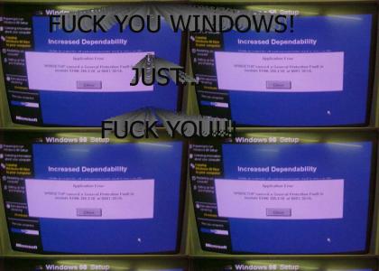 God Damn you Windows...