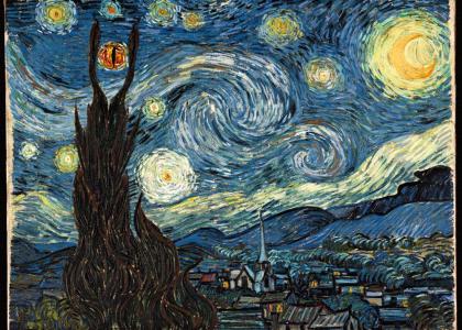 Van Gogh does Barad-dûr