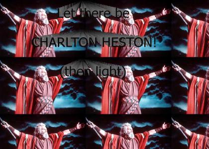 Charlton Heston Created the World!