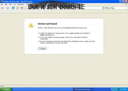 Firefox has ONE weakness