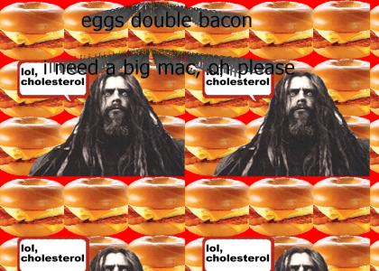 rob zombie loves mcdonalds