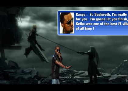 Kanye interrupts Sephiroth