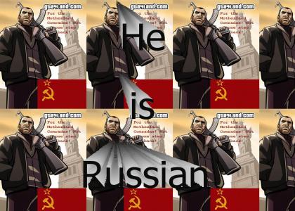 GTAIV Niko is Russian!
