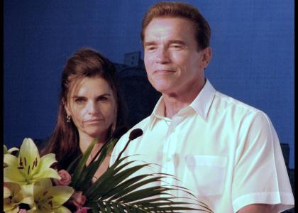 Maria Schwarzenegger stares into your soul