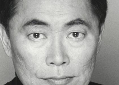 George Takei stares into your soul...