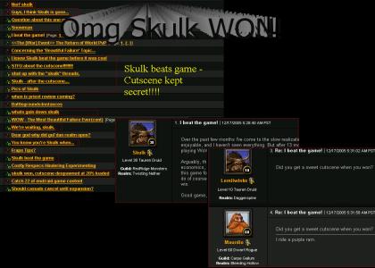 Skulk Beats the Game - Cutscene kept secret!
