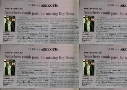 Missing Boy Scout