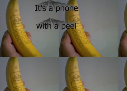 It's a phone with a peel