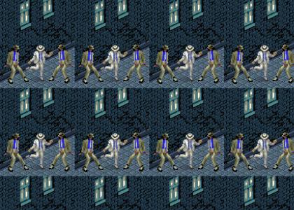 16 bit Michael Jackson clones himself