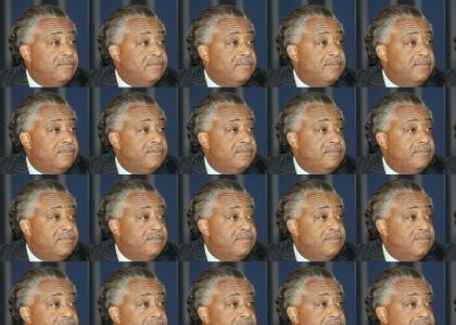 Al Sharpton doesn't change facial expressions