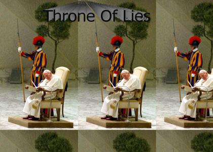 Pope Throne Of Lies
