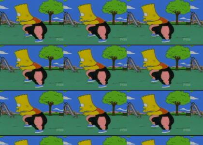Bart Simpsons Dancing