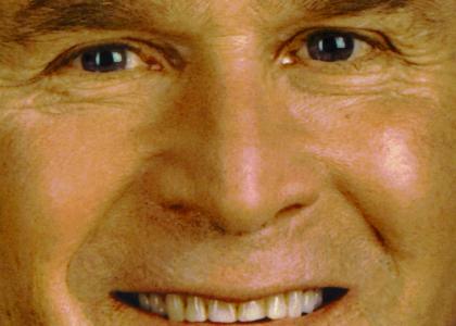 George W. Bush Stares Into Your Soul