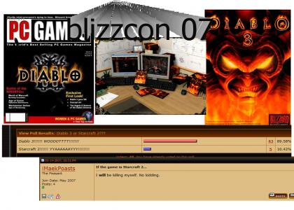 Come DIABLO fans D3 to be announced 2007