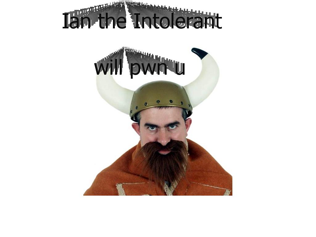 iantheintolerant