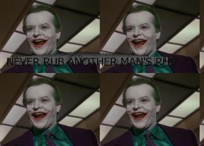 Joker's Advice to All Men