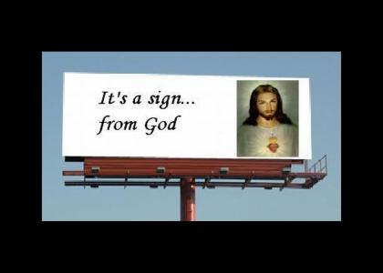 Jesus sign, LOL
