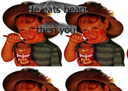 The Bean Cannibal!