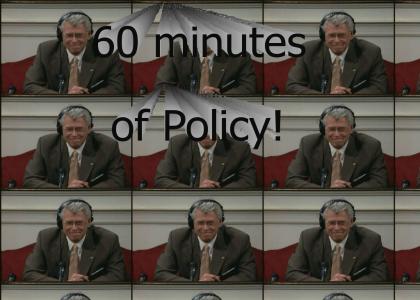 It's time for policy hour!
