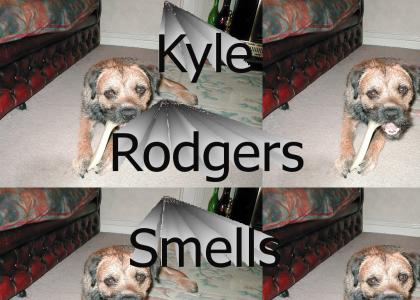 Kyle smells