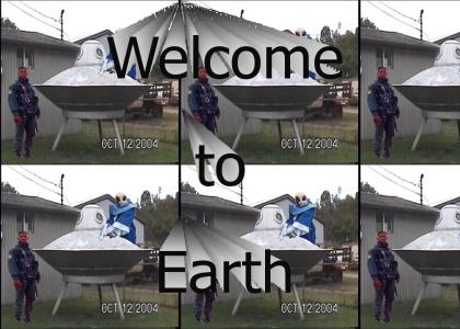 Welcome to Earth!