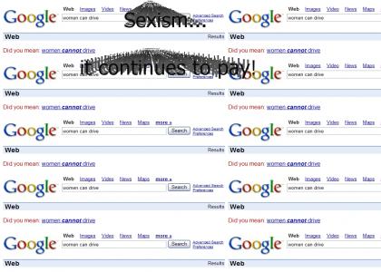 Google is still sexist!
