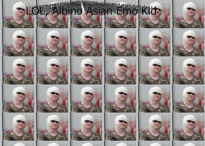 Albino/Asian/Emo Kid