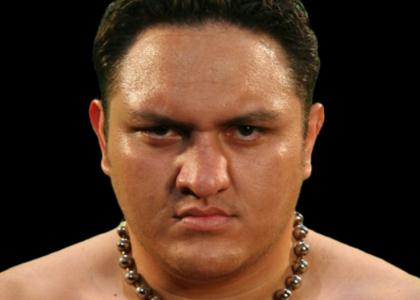 Samoa Joe stares into your soul