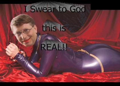 Bill Gates likes Rubber Suits