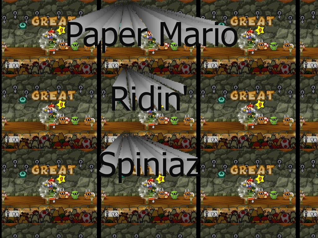 PaperMarioRidinSpiniaz